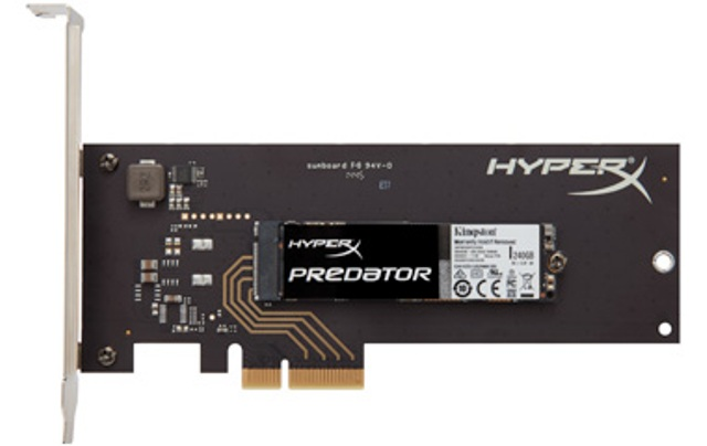 Kingston HyperX Predator PCIe SSD