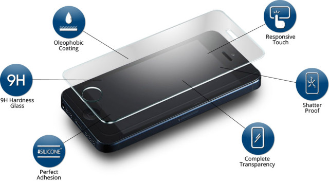 Smartphones Protection With Tempered Glass Screen Protectors